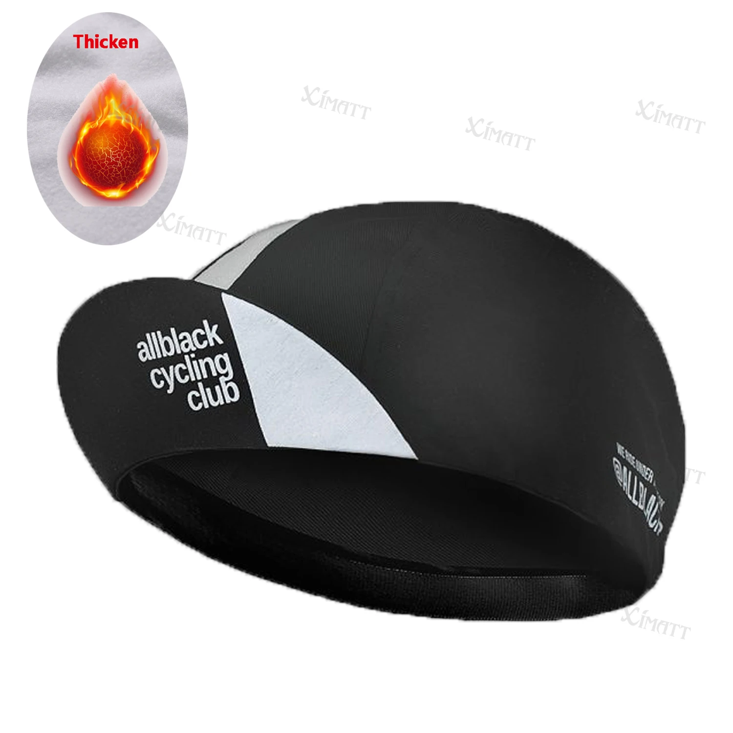 New Summer Black White For Bicycle Men's Caps Polyester Breathable Quick Dry Outdoor Sports Balaclava Ximatt Factory Outlet