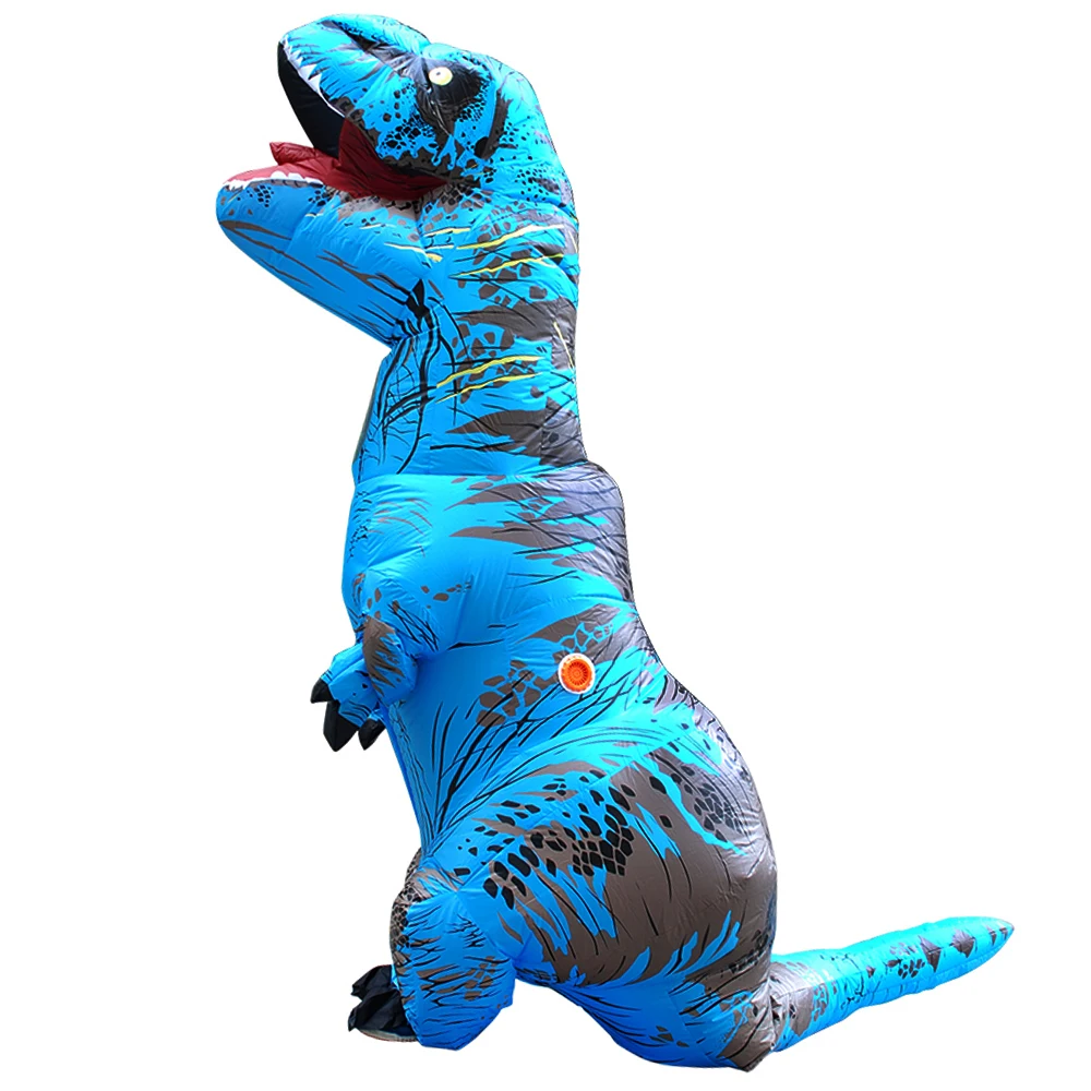 Одежда для мальчиков и девочек с принтом динозавра костюм маскарадный T REX в парк