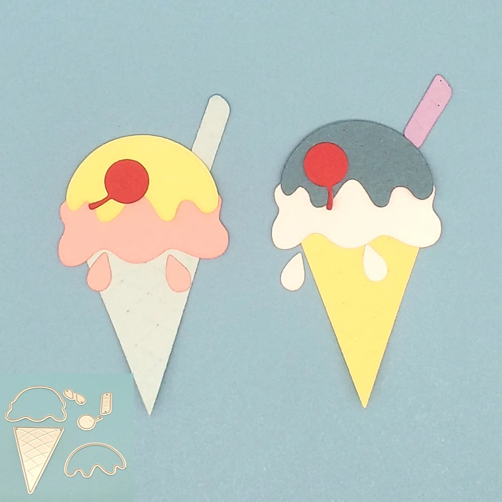 

Cones, ice cream handicrafts metal mold templates, embossed paper photo albums, gifts,