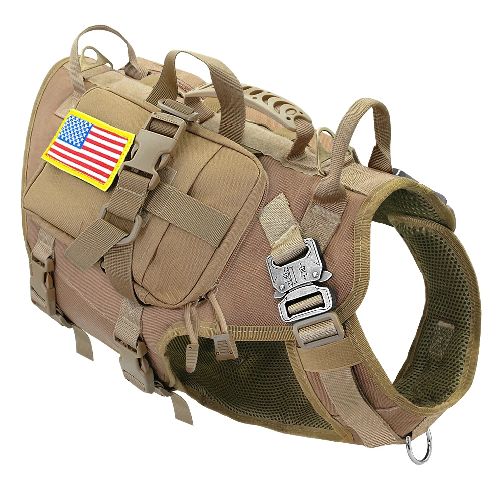 Khaki with bag