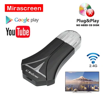 

HDMI mirascreen WIFI TV Stick Wireless display receiver 2.4G 1080P Screen Sharing Mobile Push Treasure Same Screen Device AM8268