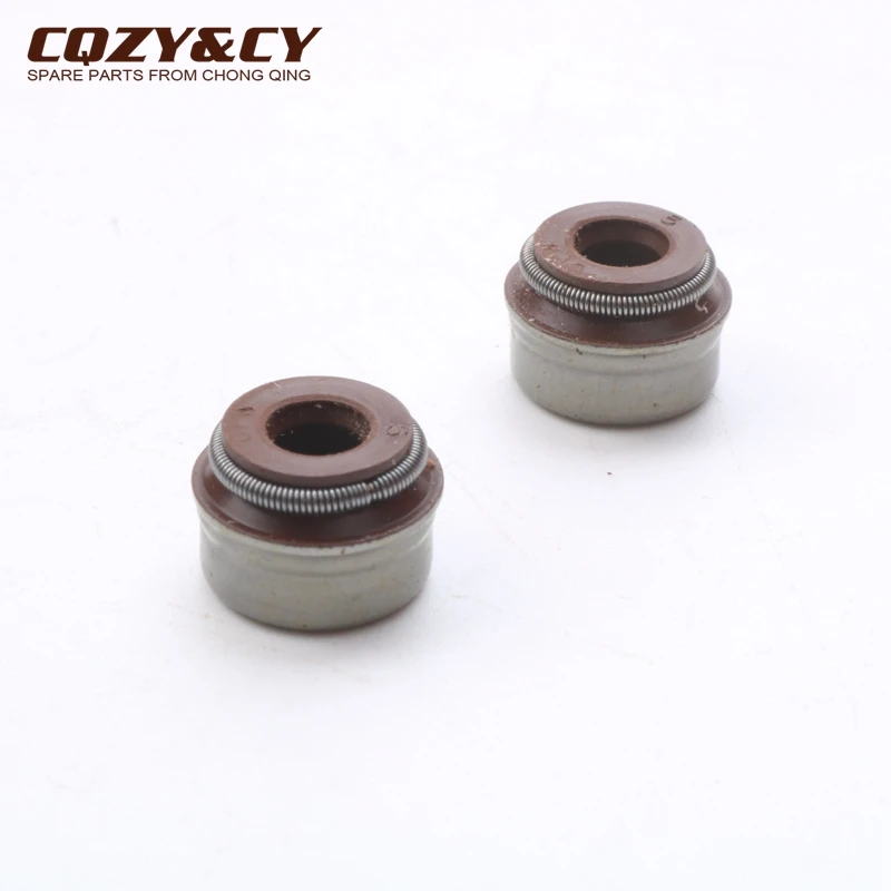 Valve stem oil seal for Gilera Dna 125 Oregon 250 Fuoco Eu3 500 Gp Centenario 800 436438 100669210 4-stroke | Автомобили и