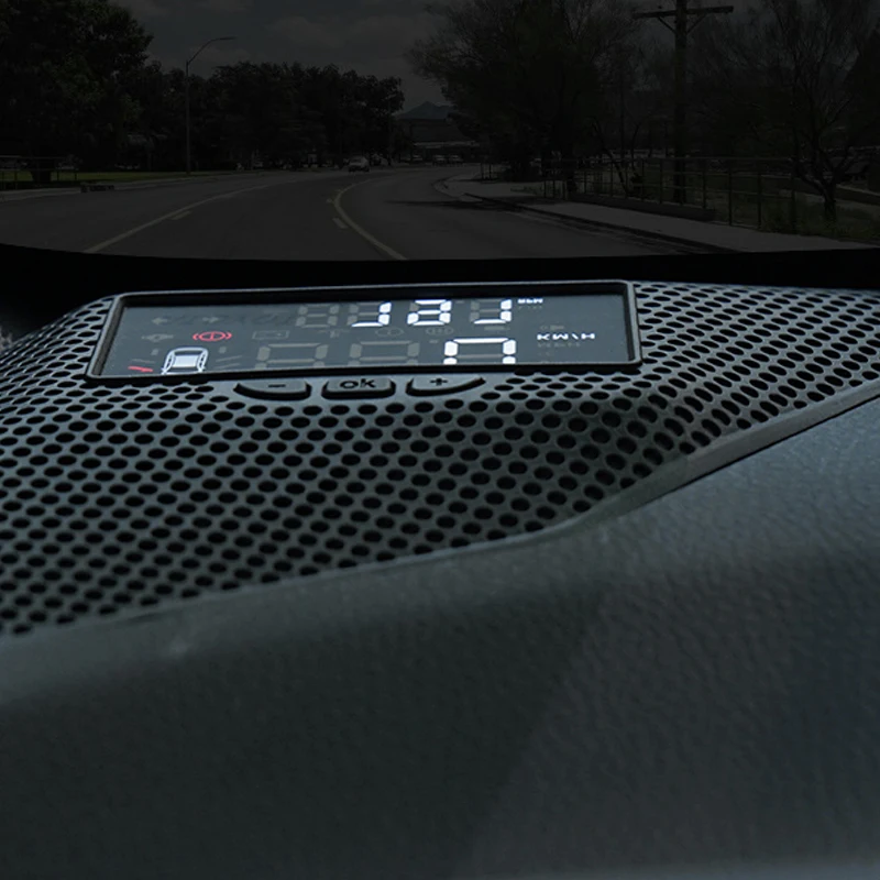 Температура воды в шинах HUD Дисплей для Toyota C-HR скорость вождения двигателя Mph шестерни статус HUD для CHR