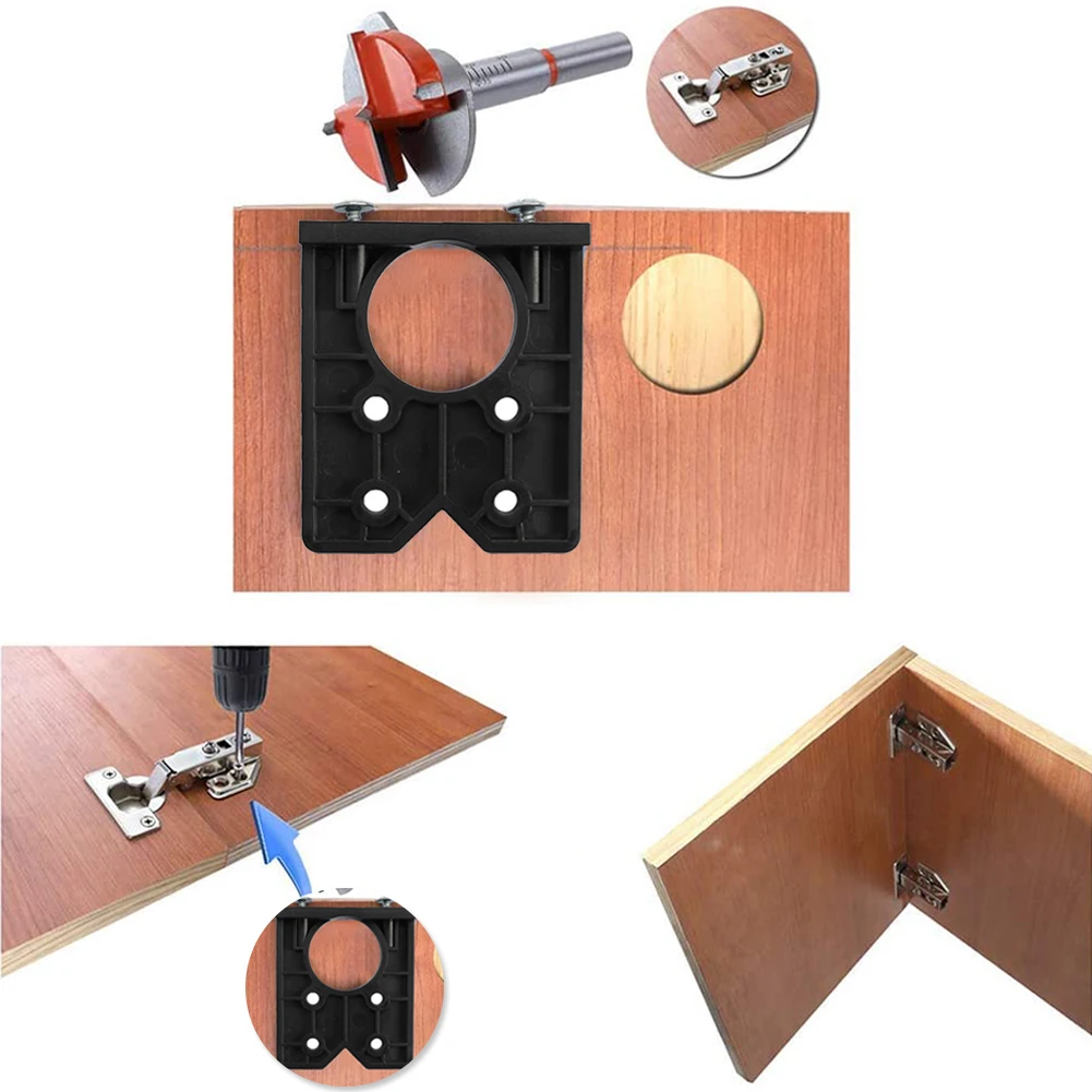 35mm Hinge Hole Drilling Guide Locator Door Hole Opener