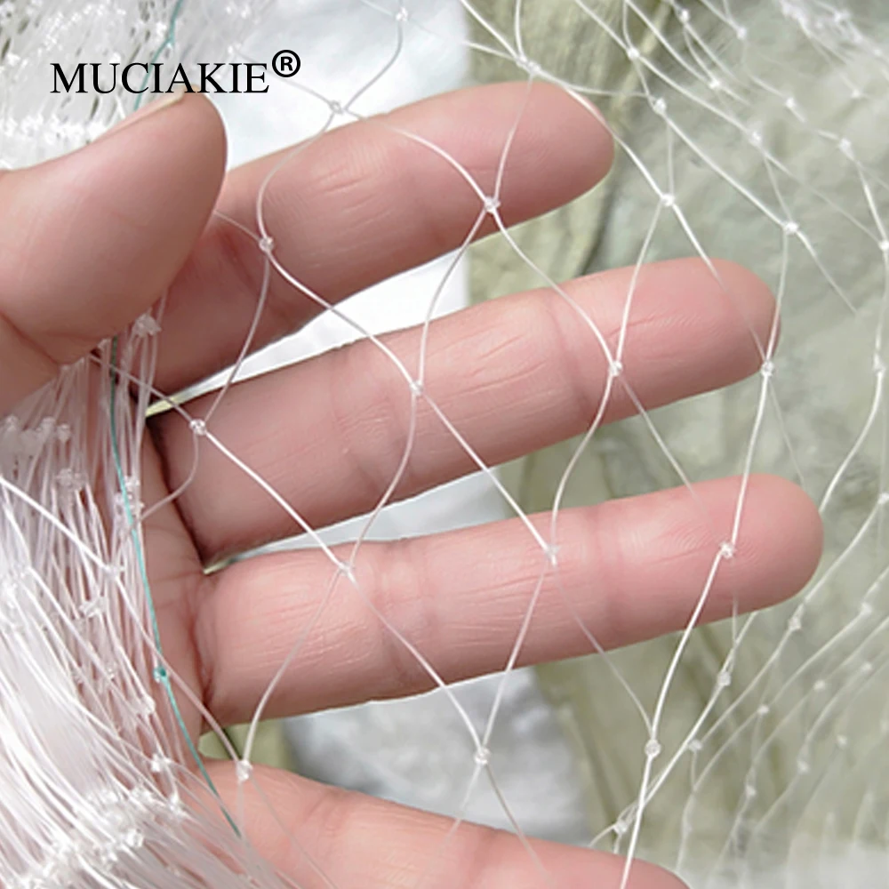 Сетка MUCIAKIE 20x20 мм Белая нейлоновая сетка для защиты от птиц урожая фруктов дерева