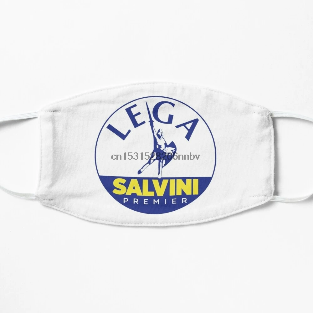 Пылезащитная маска с фильтром matматео Salvini Lega для лица изображением рта |