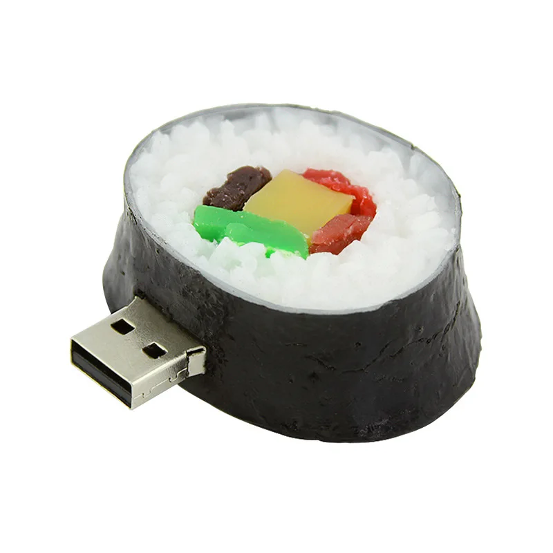 Суши Usb флеш-накопитель пищевой мультяшный флеш-накопитель 2,0 Usb флешка 4G 8G 16G 32GB 64G 128G 256G Флешка карта памяти