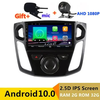 

9 inch Android 10 Car DVD Multimedia Player GPS For Ford Focus 3 Mk 3 2011 2012 2014 - 2019 audio auto radio stereo navigation