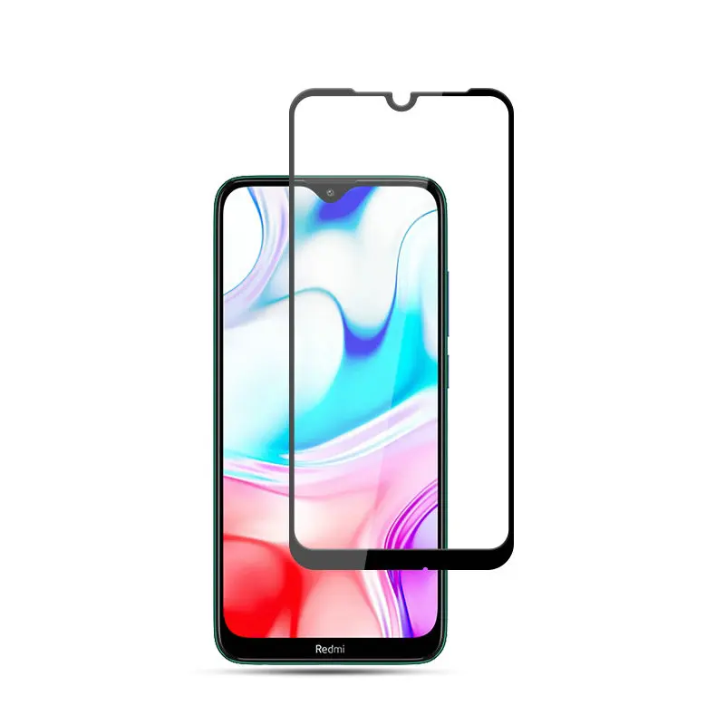 9D 6D 5D полный клей покрытие закаленное стекло протектор экрана для Xiaomi Redmi 8 для Xiaomi Redmi 8A 8 A 64G 32GB стеклянная пленка