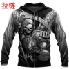 Sweat à capuche unisexe avec crâne de mort, imprimé en 3D, à la mode, pull-Over décontracté, veste, survêtement, DW0235 ► Photo 3/6