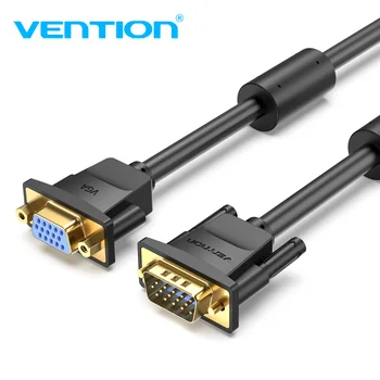 

Vention VGA Male TO Female Extension Cable 1080P VGA Extender Cable for Monitor TV Computer Projector VGA Cable 1.5m 3m 5m