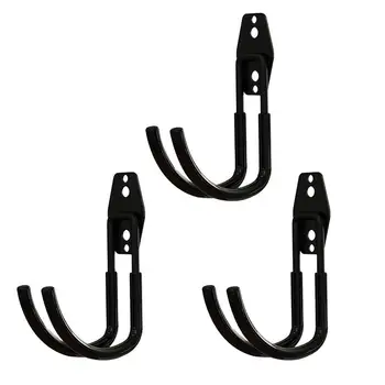 

3pcs Multi-Function Tool Hook Round Metal Wire Storage Hooks Wall Organizer Home Storage Hooks