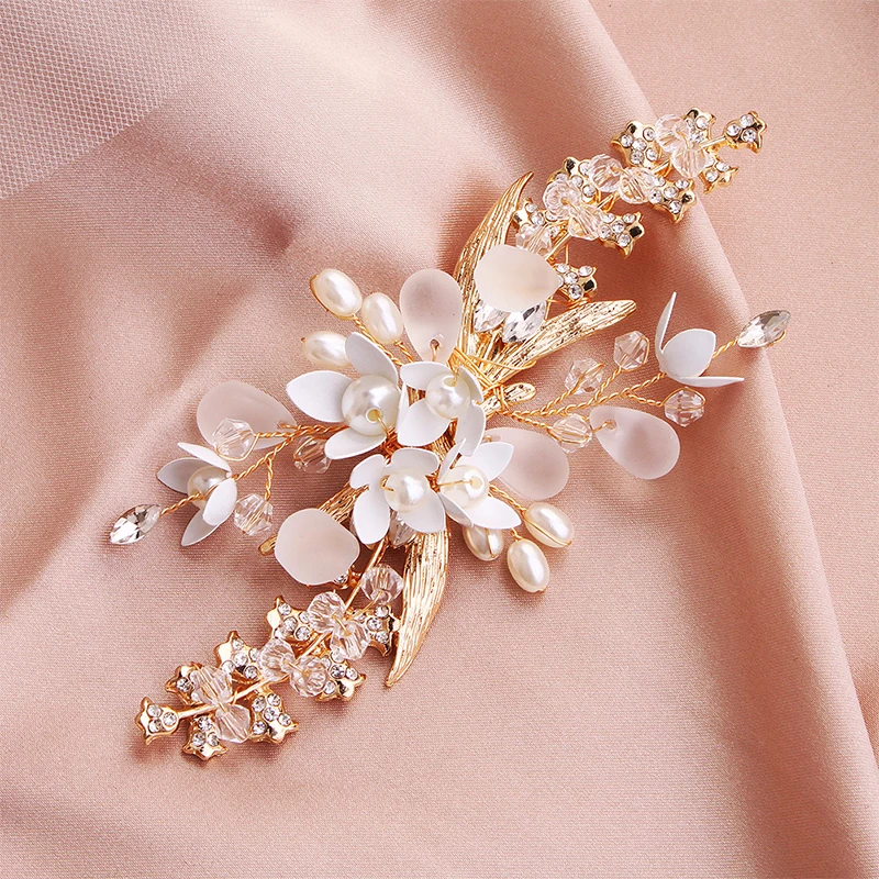 Miallo Fashion Wedding Hair Clips Flowers Bridal Hair Jewelry Accessories Handmade Ornaments Headpieces Bridesmaid Gift jewelry accessories jewelry set hair accessory hair clip hair headdress bridal headwear