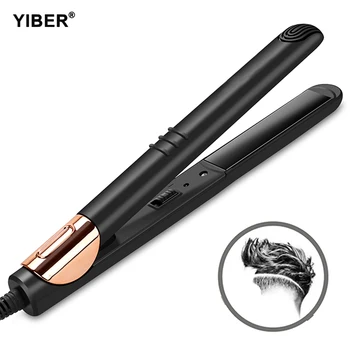 

Hair Straightening Irons Digital Flat Iron Hair Straightener Heating Fast Roll Straight Curling Iron 2 in 1 Hair Styler Tools