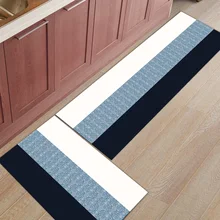 Полоски и классические фигурки в стиле барокко, 2 предмета, коврик для кухни, коврики для входной двери, грязный мусор, грязевик, Траппер, обувь, скрап