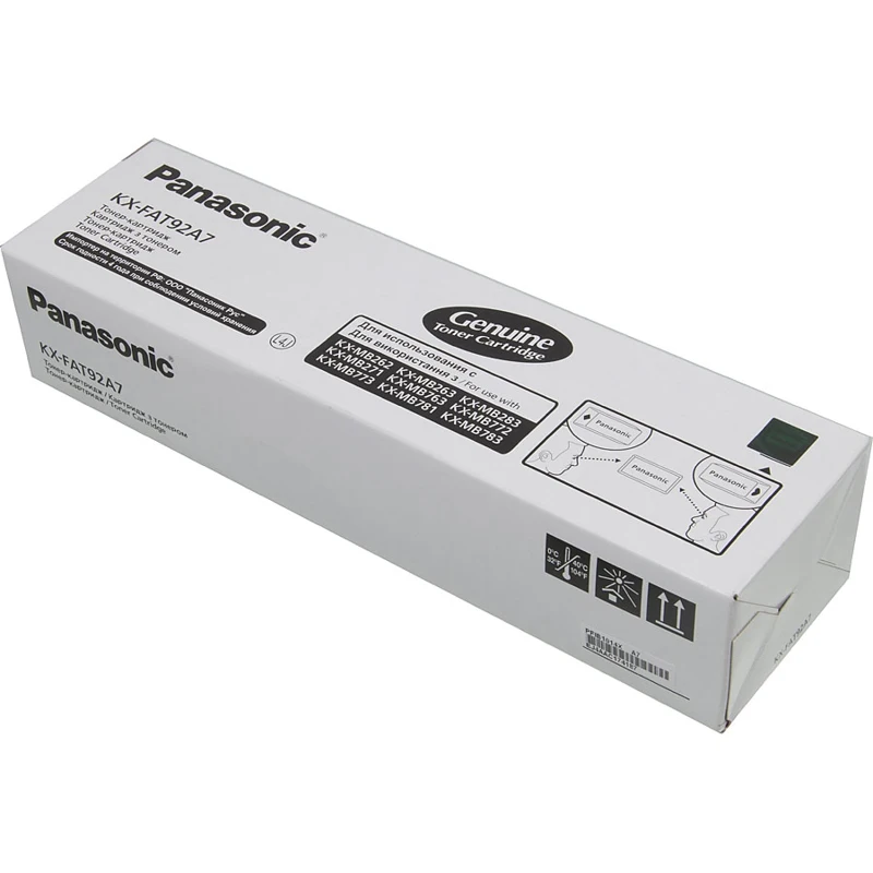 Картридж лазерный Panasonic KX-FAT92A KX-FAT92A7 черный(2000стр.) для Panasonic KX-MB Series