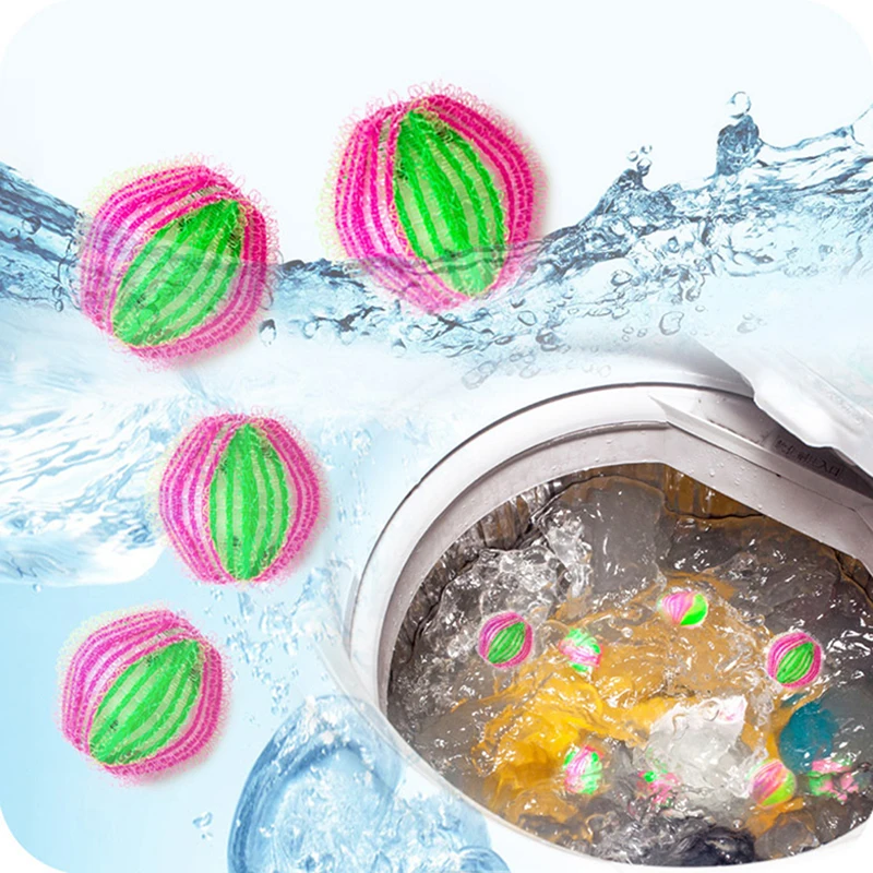 Recogedor de pelo de mascota flotante bola de lavado reutilizable, bola mágica para la colada, bola para quitar el pelo, lavado, limpieza de máquinas, 1 Uds.