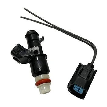 

1047IJ108XG Motorcycle Fuel Injector(10 Holes)for Suzuki Quadracer 450 LTR450 2X4 2006-2009 LTR450Z with Plug