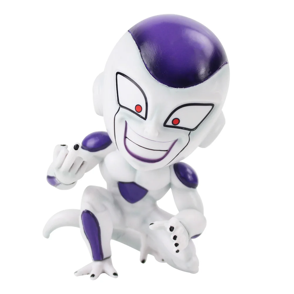 С рисунками из комикса «Жемчуг дракона Z фигурку воскресение F Golden Frieza Фриза экшн-фигурка Dragon Ball Z фигурка морозильник DXF Модель Коллекция - Цвет: 11cm-L opp bag