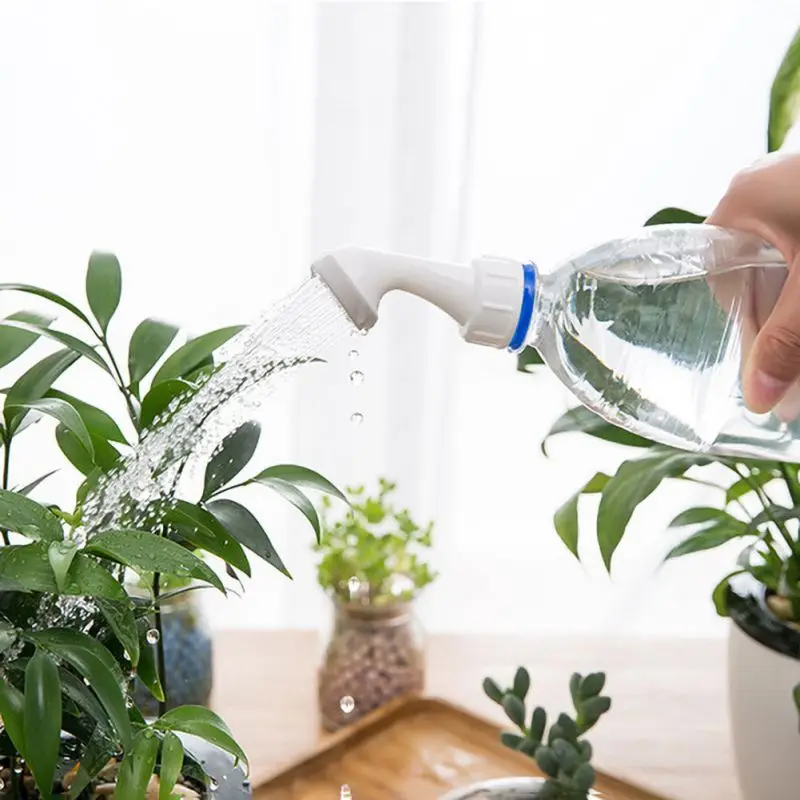 

Hand Hose Nozzle Portable Watering Sprinkler Plant Bottle Waterer Spout Garden Tool