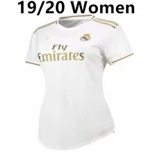 19 20 женские футболки для футбола, домашние, Hazard ASENSIO ISCO MARCELO SERGIO ramos Real Madrides