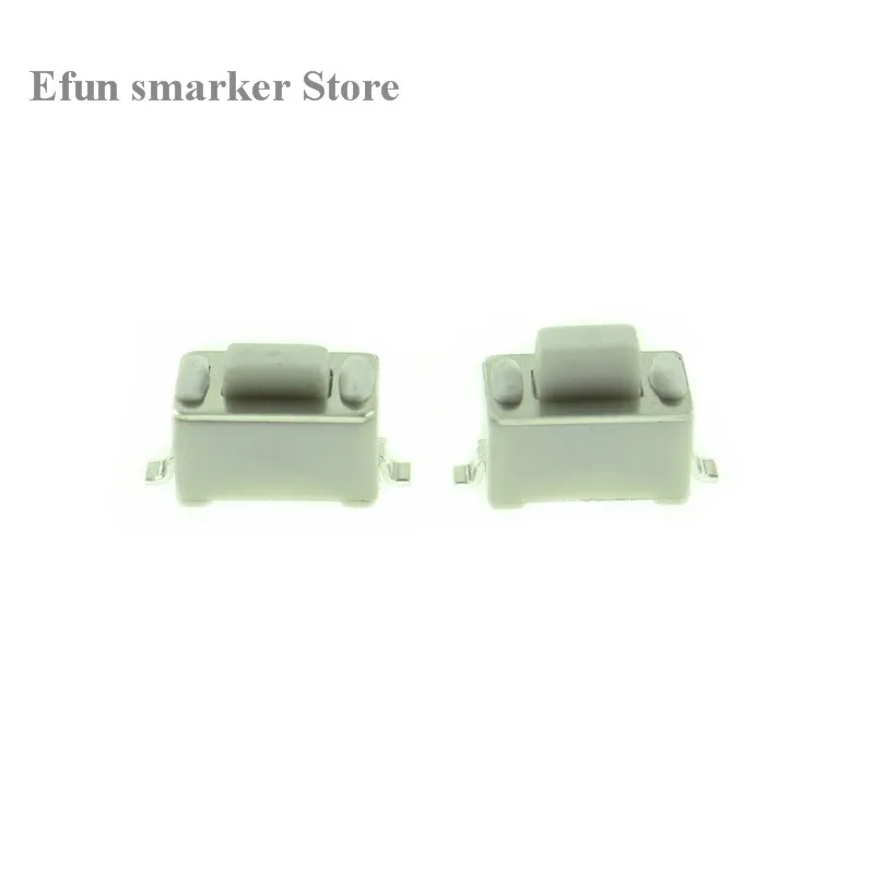 贴片开关 白色轻触 开关贴片 3X6X4.3 按键3X6X5mm 两脚贴片 (1)