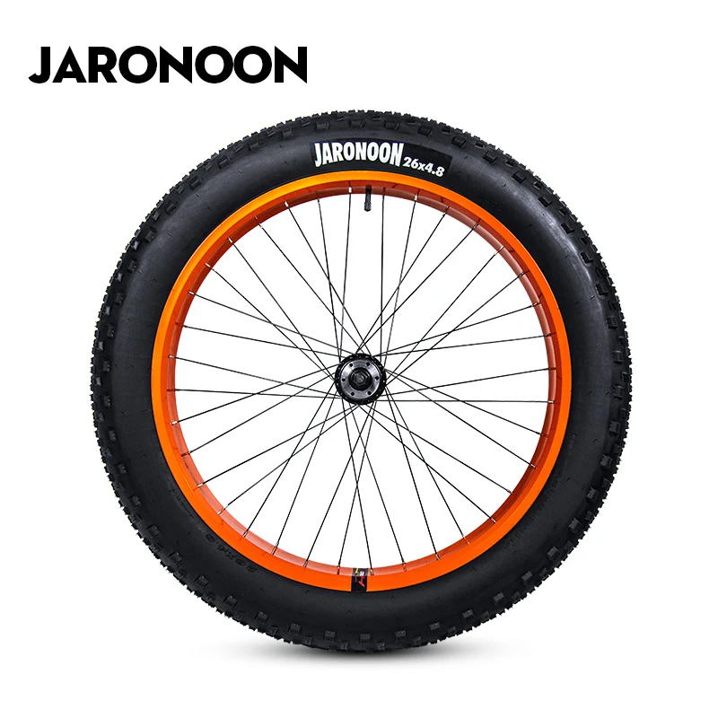 Jaronoon Extra-Wide 26*4.8 Fat Bicycle Tire Gomma Esterna Camera D'Aria Per Bici Da Neve Fat Bike Mtb