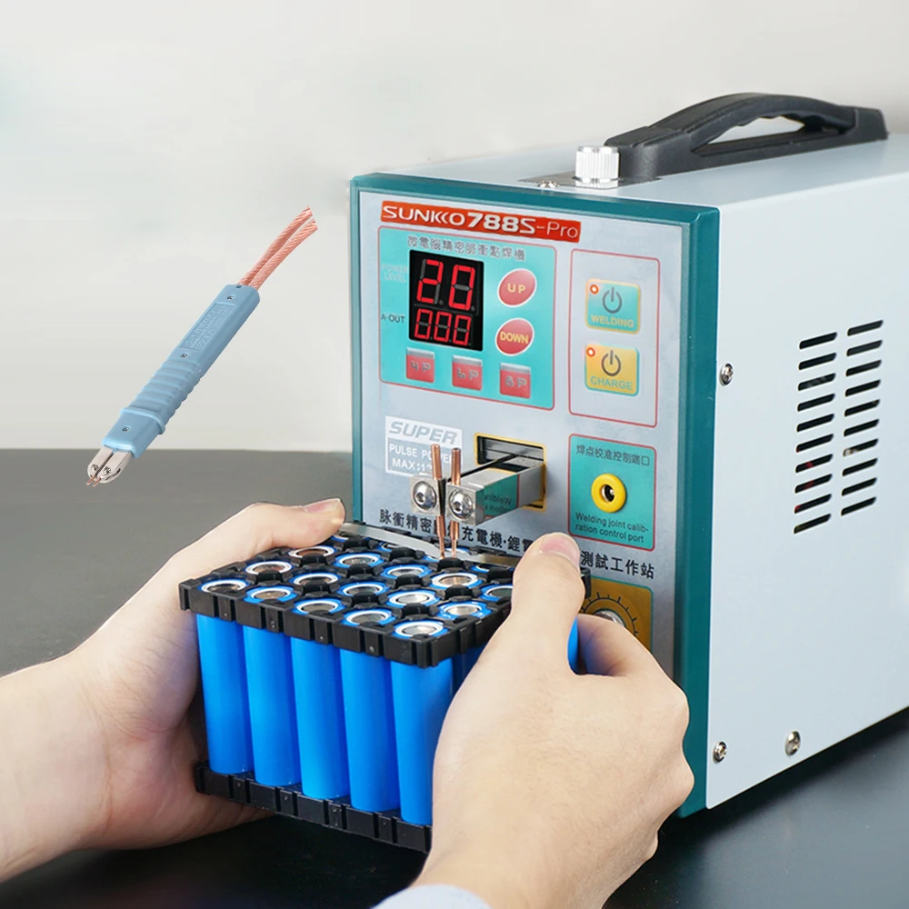 

SUNNKKO 788S-PRO with 71A Lithium battery spot welding machine Multifunctional small for 18650 test charging machine