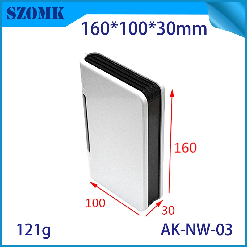 szomk plastic router distribution enclosure box project case for electronics enclosure control housing (7)