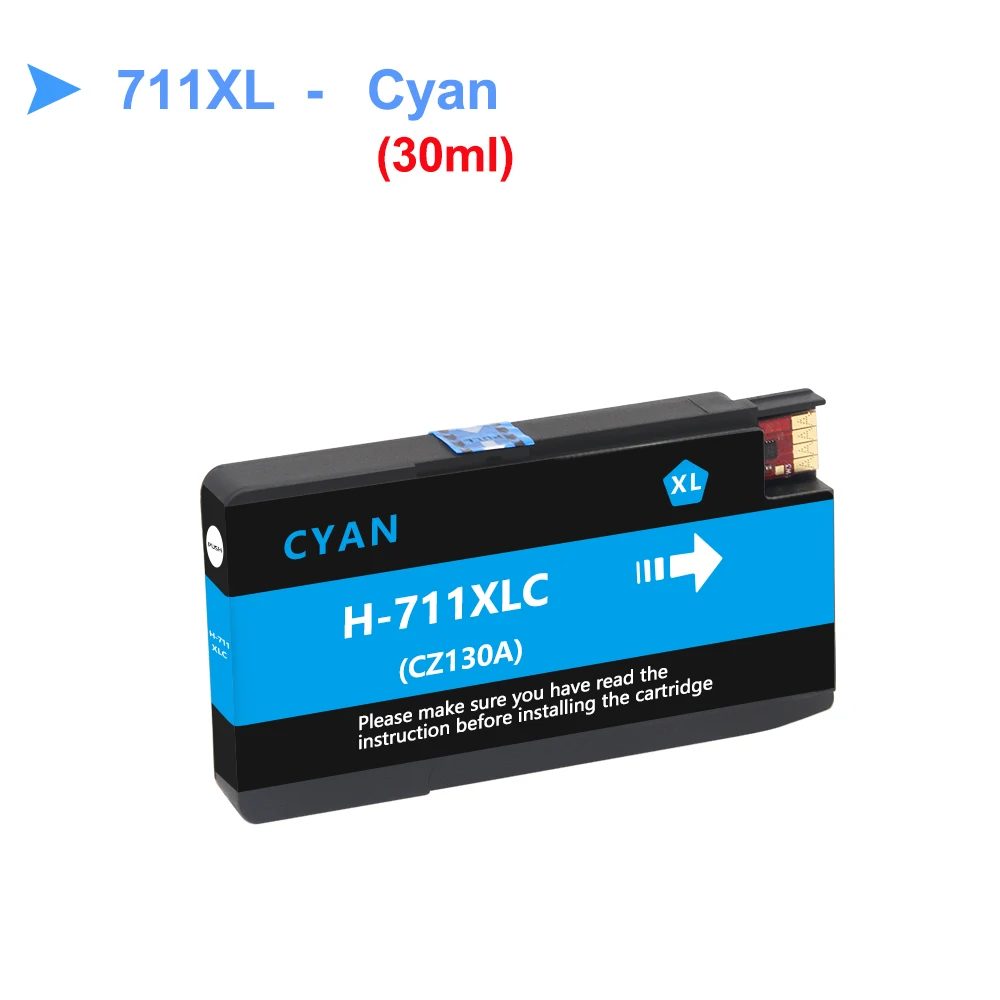 Совместимый чернильный картридж для HP 711 711XL сменный Чернильный Картридж