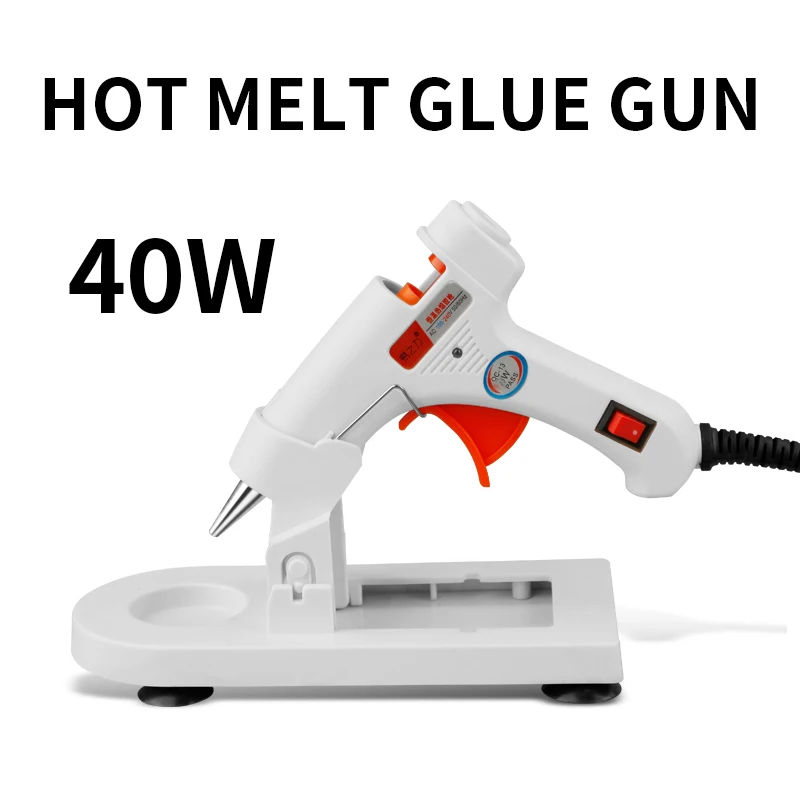 

1PC 220V Manual Hot Melt Glue Gun 40W DIY Stick Plastic Glue Stick Glue Gun Household Hot Melt Plastic Glue Gun Mini With Base