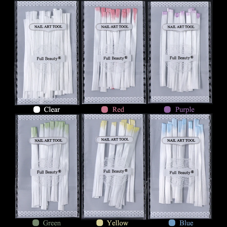 STZ Nail Art Fiberglass Form for UV Gel Polish Extension Acrylic Fibernail Building Spa Tool Salon Manicure Tips Accessory 4