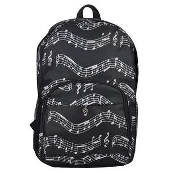 

Musical Backpack Backpack Musical Notes Oxford Cloth Bag Art Department Storage Backpack