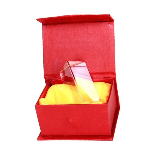 Physics Teaching Precision Science Optical Glass Triangular Prism 1.97 inch