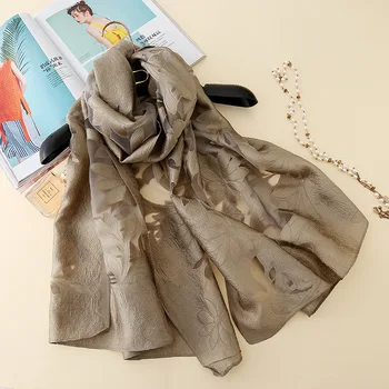 

Wonderful stripe leopard scarf wrap shawl for elegant women scarves shawls female headband White