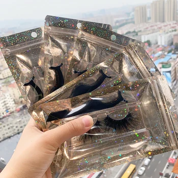 

rainsin 25mm 10Pairs 100% Cruelty Free Dramatic False Eyelashes black applicator Mink Wholesale gold bag Packaging Bulk tweezers