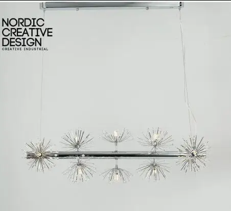 pendant 10 light Скандинавская Люстра для кухни, столовой, спальни, ветки дерева, люстра K9, Кристалл G4, светодиодный потолочный светильник, фиксаторы - Цвет абажура: pendant 10 light