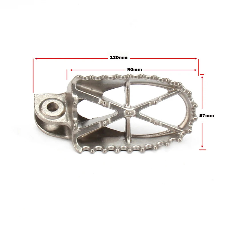Подножки с ножками из нержавеющей стали для CRF50 SSR SDG pitster Pro Pit Dirt Bike Motocross