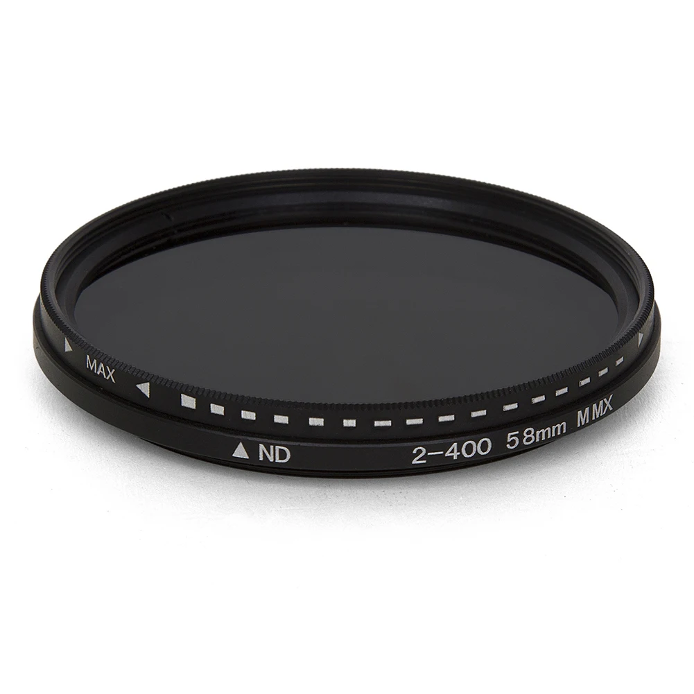 

Fader Variable ND Filter Adjustable ND2 To ND400 Neutral Density For Camera Lens 11x11x2.5CM EM88