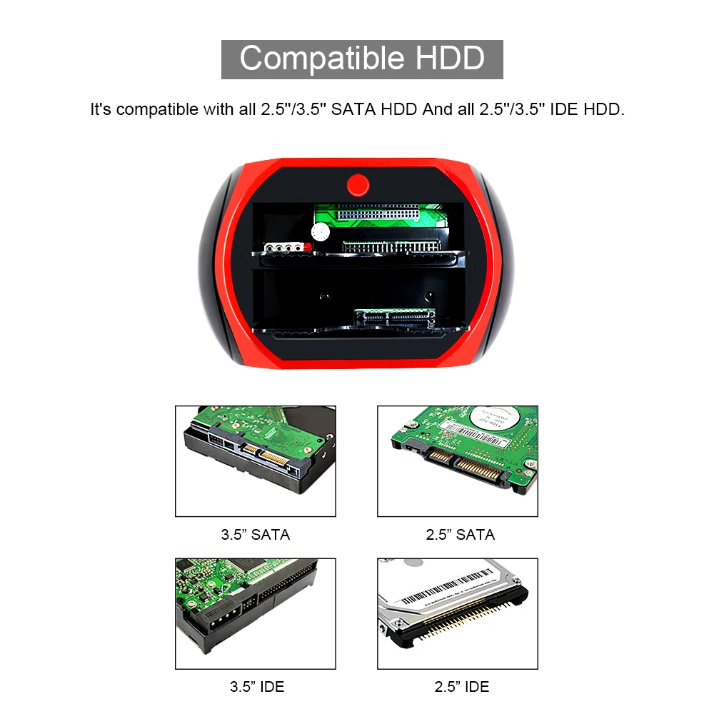 Compatible HDD-