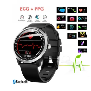 

N58 ECG PPG Smart Watch with Electrocardiograph Ecg Display Holter Ecg Heart Rate Monitor Blood Pressure Smartwatch Sport Fitnes