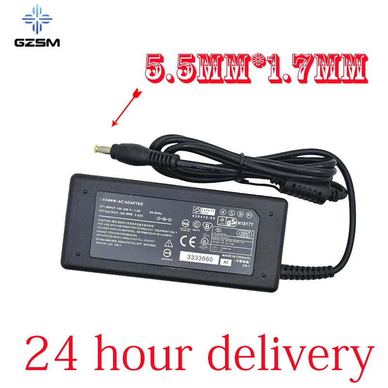 

GZSM 19V 3.42A 65W AC Laptop power For ACER Aspire 5732 5732Z 5732ZG Laptop adapter 5741 5742 ADP-65JH DB N17908 Laptop Charg