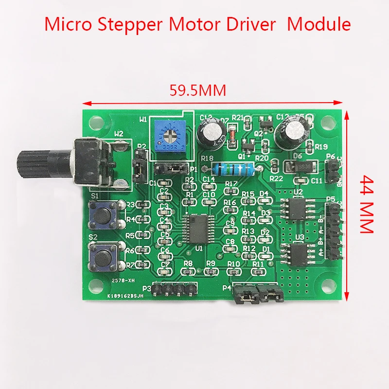 DC 5V-12V 2-phase 4-wire Micro Mini Stepper Motor Driver Speed Controller Modu√