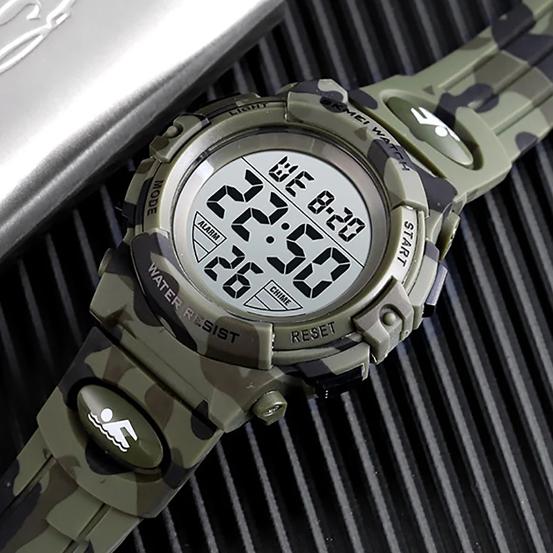 SKMEI Sport Watch Mens Watches Waterproof LED Electronic Digital Male Watch