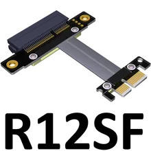 Riser PCI-Express versão 3.0 pci-e riser de 1x para 4x Extender Extensão Fita Cabo Ângulo Direito 5cm 10cm 15 centímetros 20cm 25cm 30cm 60cm