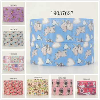 

Winsome 50 Yards 16mm-75mm Little Dogs Cartoon Colorful Printed Grosgrain ,FOE Ribbon