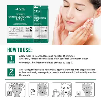 

Aliver Skin Care Face Mask Rintensive Moisture Calming 5 Pcs Mask For Face Organic Sheet Mask Mask B7X9