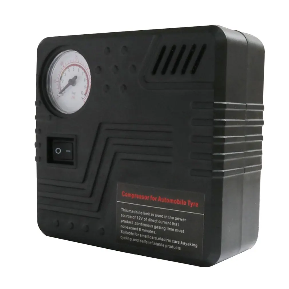 Pump Mini Electric DC 12V Car Air Compressor 120 PSI Air Compressor Tire Inflator Inflatable Pump for Car Motorcycles Bicycles