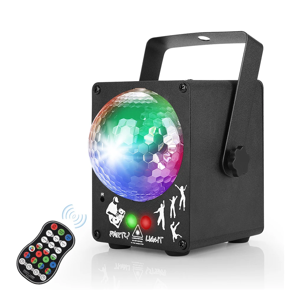 Светодиодный диско-лазерный сценический RGB-проектор праздничный светильник с 60