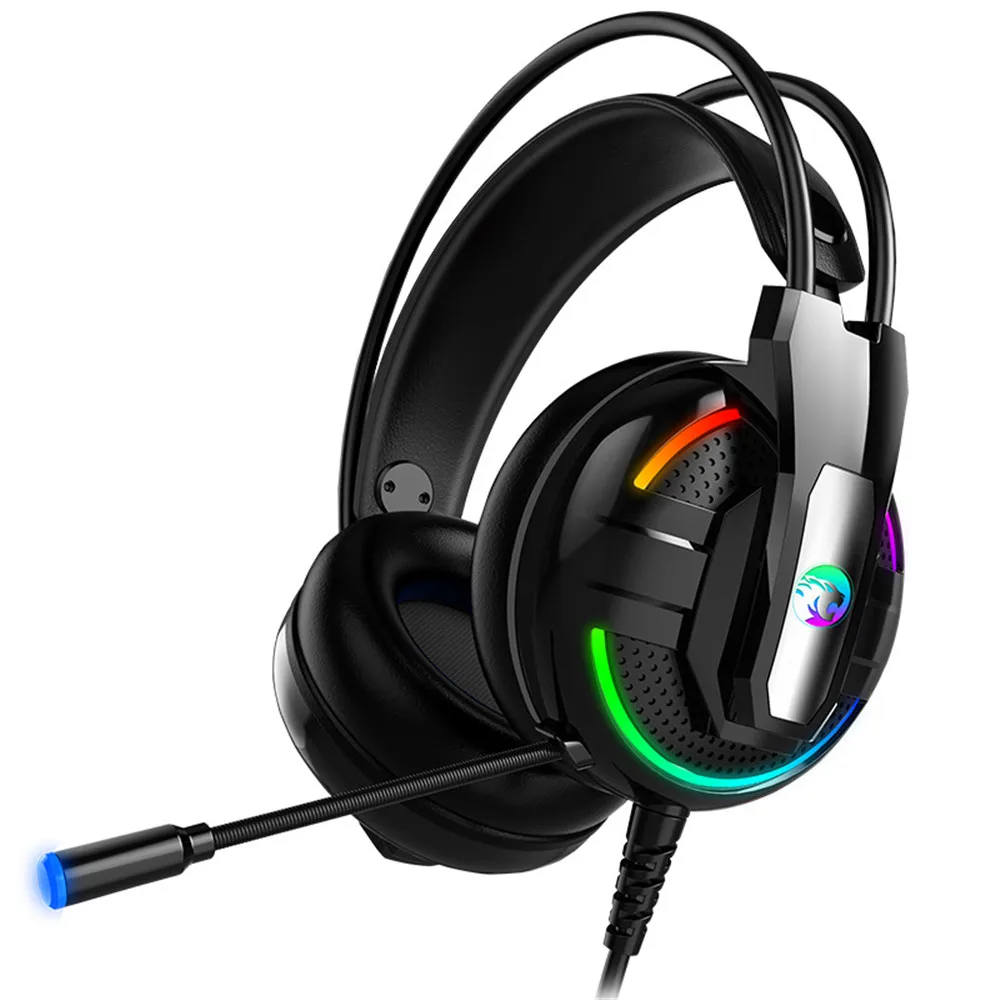 Micropho PS4 ноутбук Игровые наушники стерео наушники гарнитура наушники с микрофоном для ПК мобильного телефона игры интернет кафе